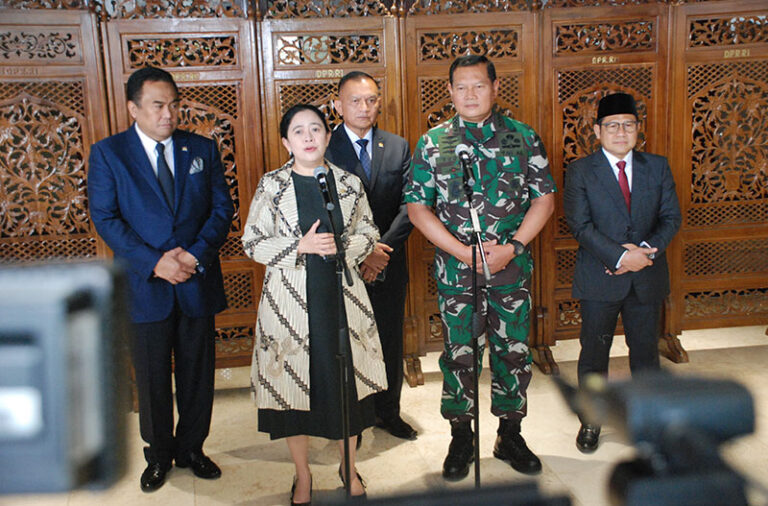 Pengesahan Laksaman TNI Yudo Margono Sebagai Panglima TNI