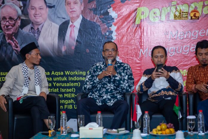 Ketua Presidium MER-C: Hari Nakba Jadikan Kurikulum