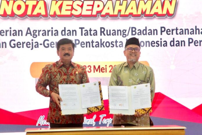 Percepat Sertifikasi Aset Jam'iyyah: Persis Teken MoU dengan Menteri ATR/BPN