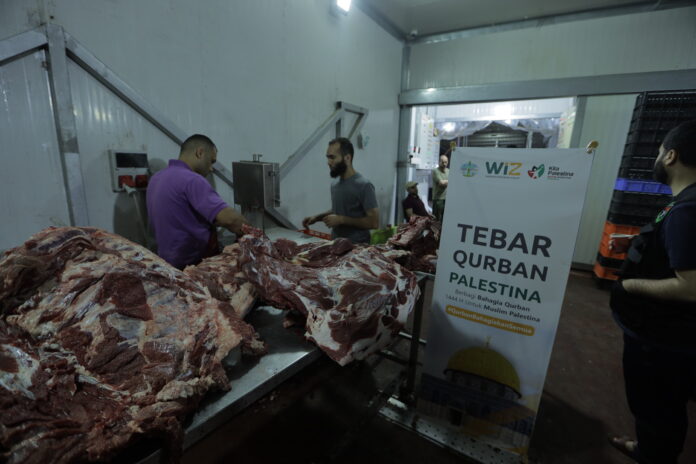 Wahdah Inspirasi Zakat Sukses Laksanakan Qurban di Palestina