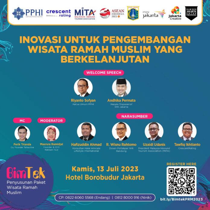 PPHI dan Disparekraf DKI Jakarta Kembali Gelar Bimbingan Teknis Inovasi Pengembangan Wisata Ramah Muslim yang Berkelanjutan