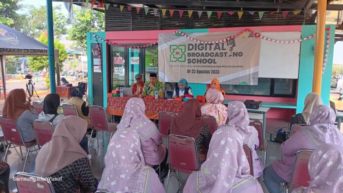 Digital Broadcasting School JIC Sasar PKK, PPSU, FKDM, dan RPTRA