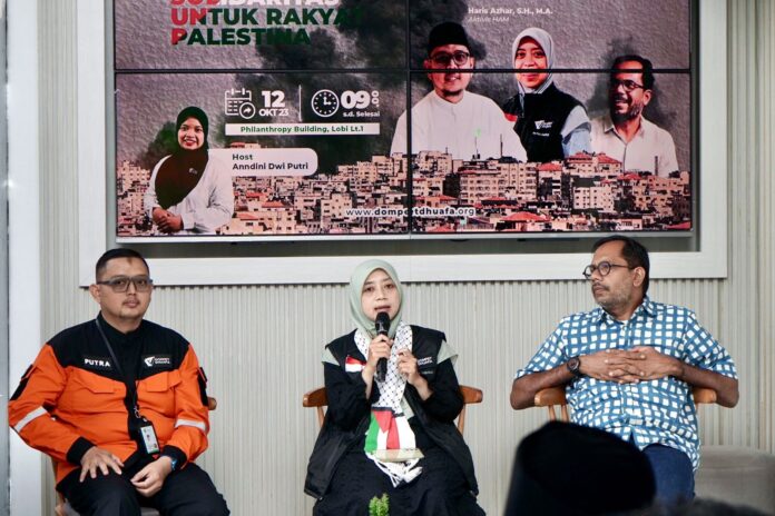 Dompet Dhuafa Ajak Masyarakat Indonesia Bersatu Untuk Palestina