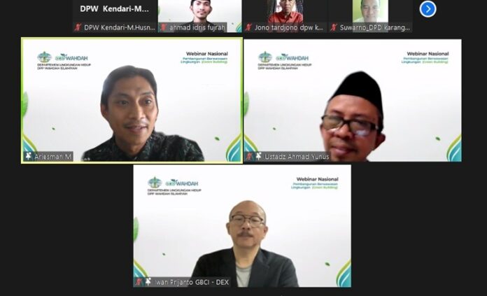 Webinar Green Building DLH Wahdah Islamiyah