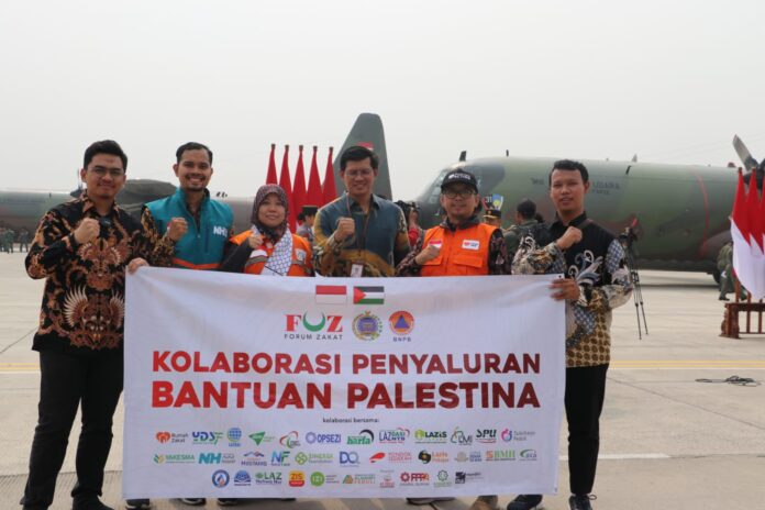 Tahap Penyaluran Bantuan Palestina, Kolaborasi Bersama FOZ dan Pemerintah