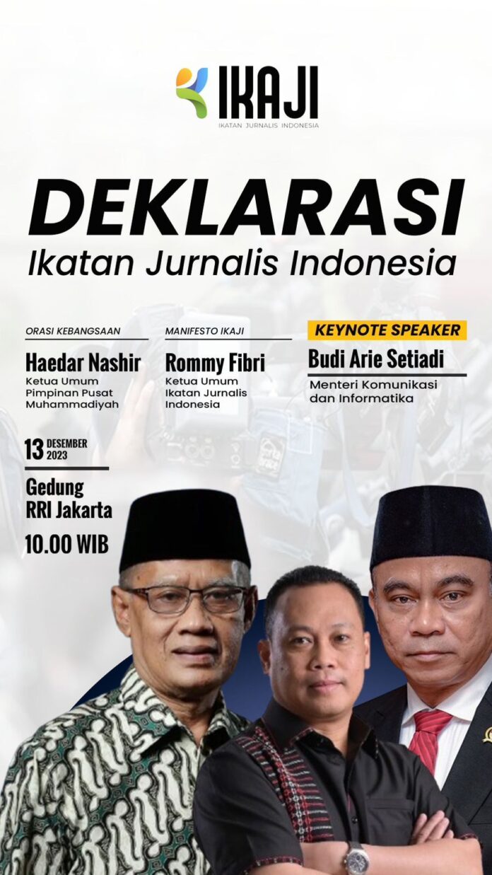 Deklarasi IKAJI, Dorong Pembentukan Dewan Media Sosial