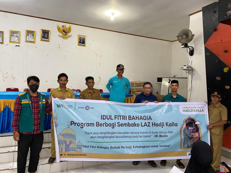 Berbagi Kebahagiaan: WIZ Sinjai dan LAZ Hadji Kalla Salurkan Paket Sembako di Bulan Ramadhan